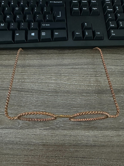 Copper Tensor Glasses – Sacred Geometry Copper Eyewear for Meditation & Mindful Living