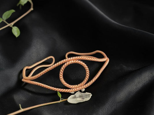 abusta.viking Handmade Copper Tensor Energy Crown, a sacred geometry tool for meditation and healing, crafted from pure copper.
