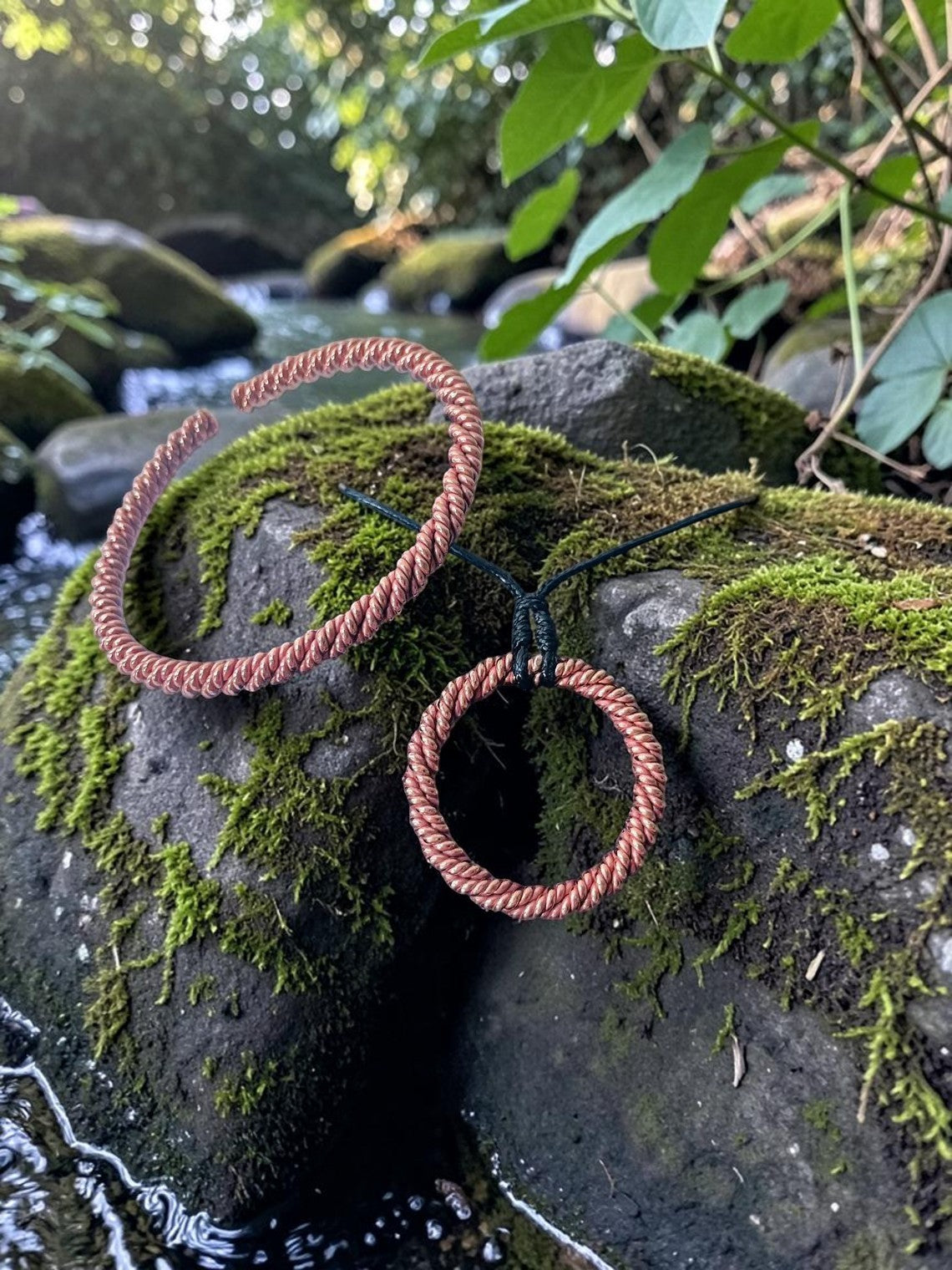 abusta.viking Handmade Pure Copper Tensor Hat Emf, a sacred geometry energy tool for meditation and healing.