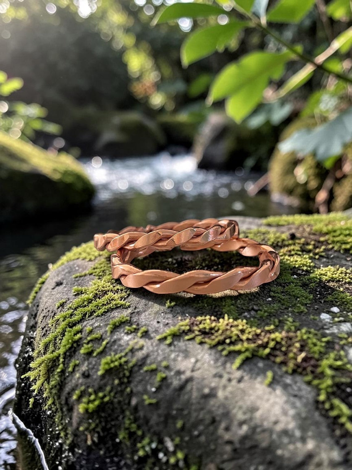 Mặt dây chuyền đồng Flower Of Life Tensor Pendant abusta.viking, chế tác thủ công từ đồng nguyên chất, thiết kế hình học thiêng liêng.