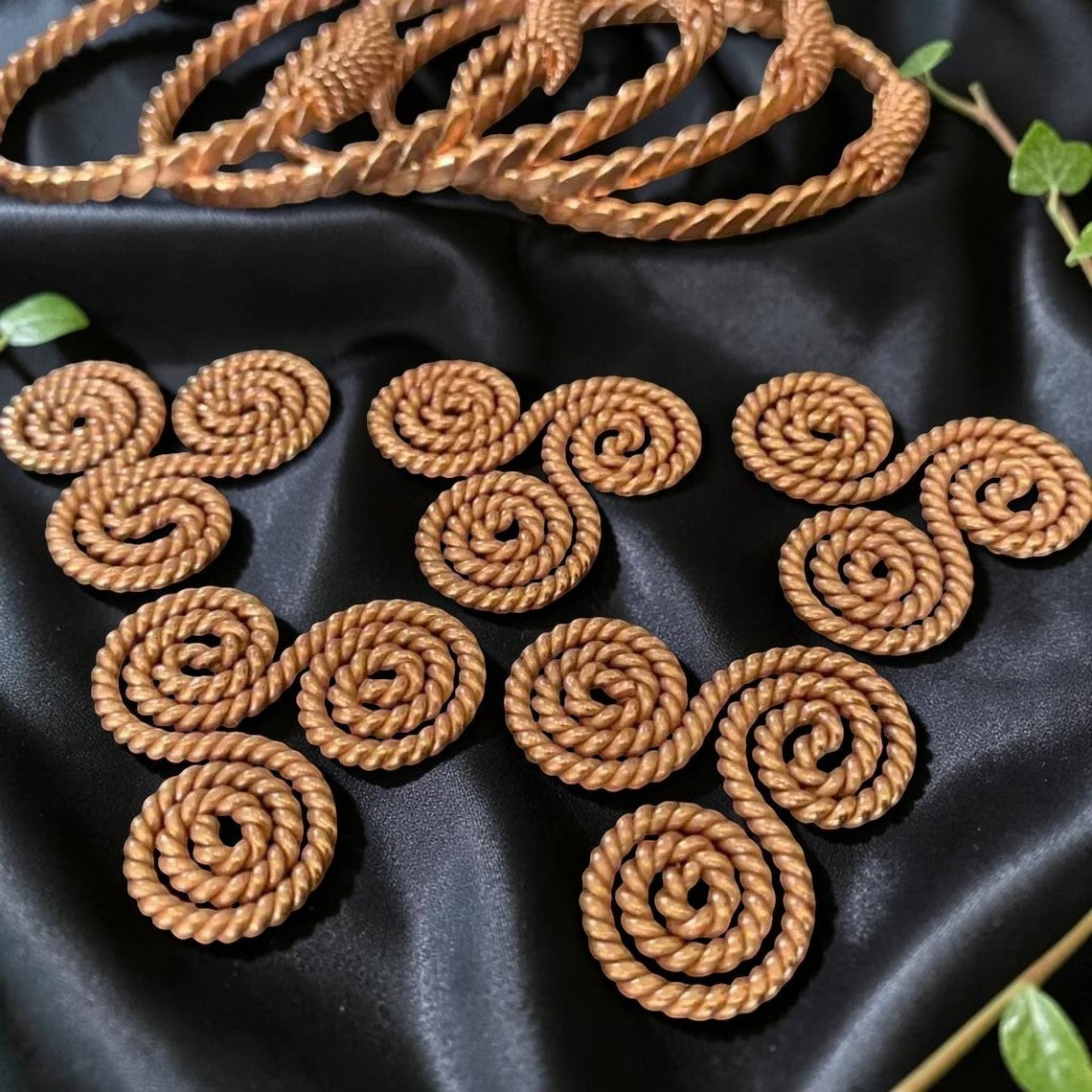abusta.viking - Vòng xoắn đồng nguyên chất, công cụ năng lượng hình học thiêng liêng, cân bằng chakra, bảo vệ EMF.