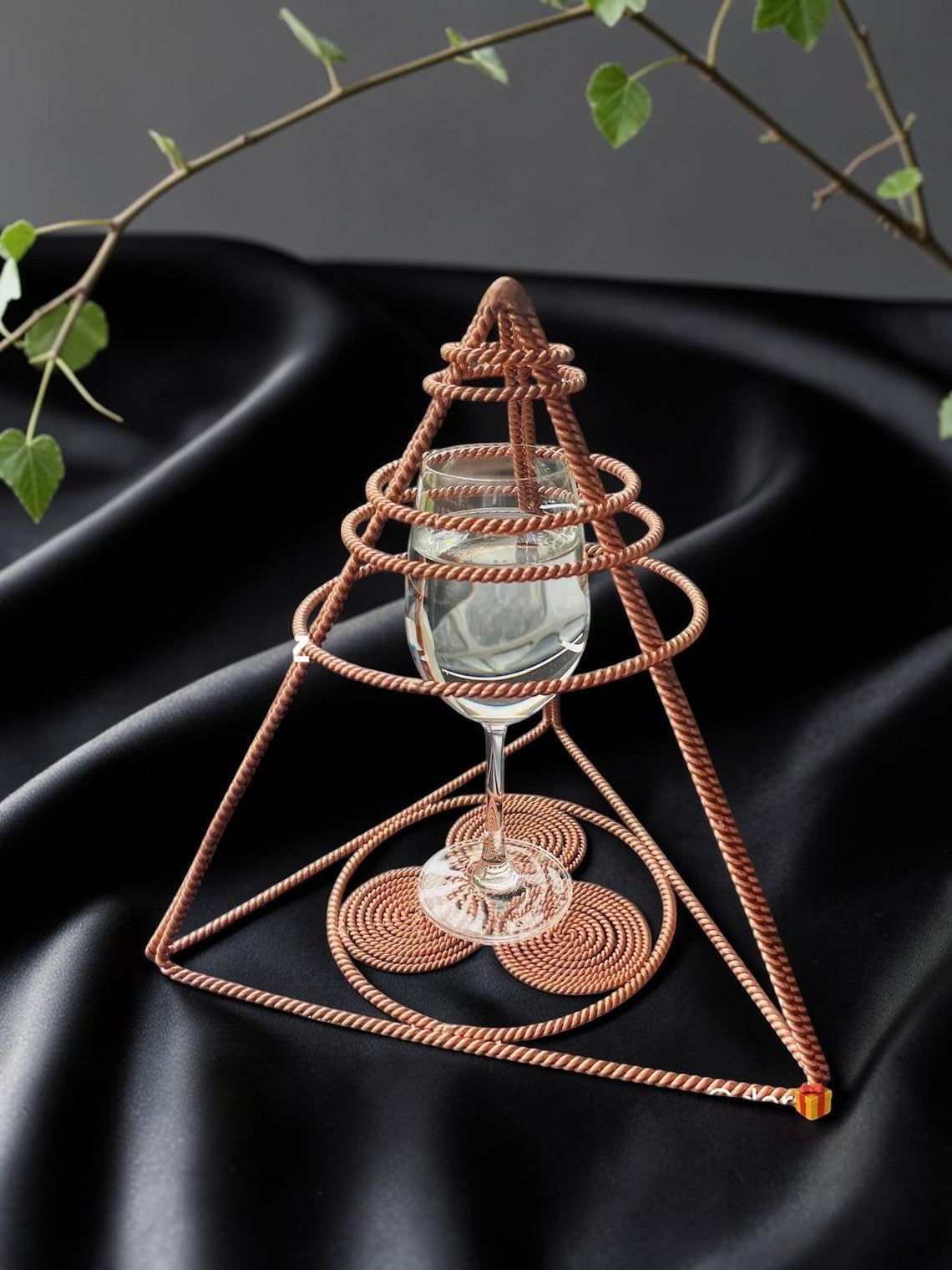 Abusta Viking Tensor Lotus of Life 9999 Đồng Thuần Sacred Geometry Energy Tool, đồng đỏ thủ công, dụng cụ năng lượng cho thiền định và không gian thiêng liêng.
