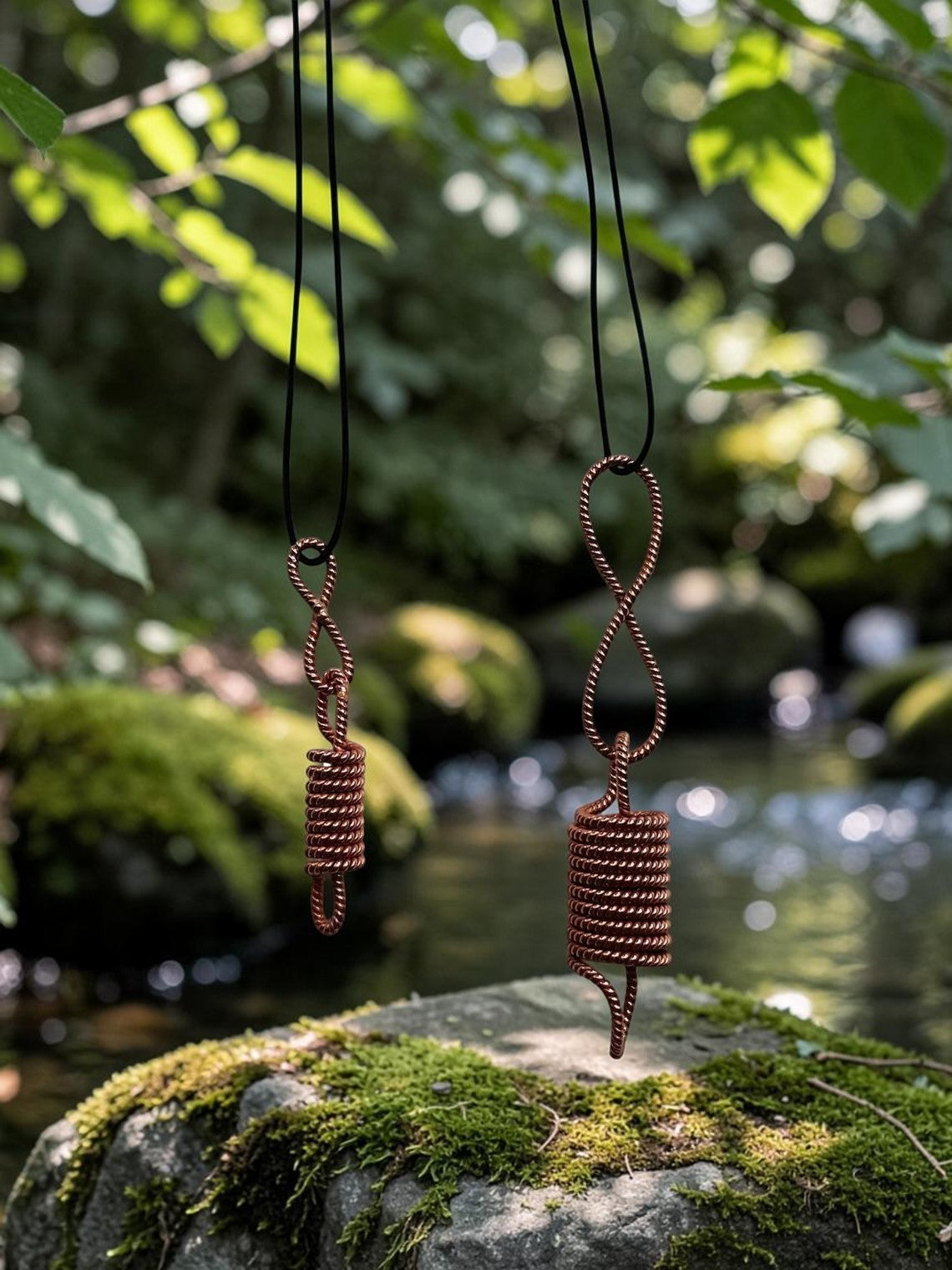 abusta.viking vòng tay đồng hình học thiêng liêng, chế tác thủ công từ đồng nguyên chất, công cụ năng lượng.